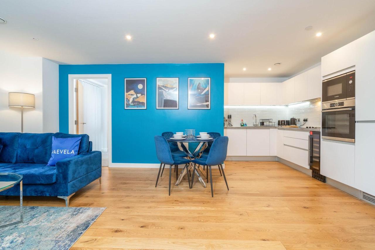 Maevela Apartments - Luxury Broad St Apartment - 2 Bed, 2 Bath - City Centre/Cube/Mailbox - With Underground Parking ✓- L Shape Sofa, Large 50 Inch Smart Tv With Free Netflix & Wifi 伯明翰 外观 照片